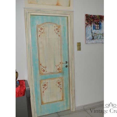 Κατασκευή εσωτερικών πορτών antique 