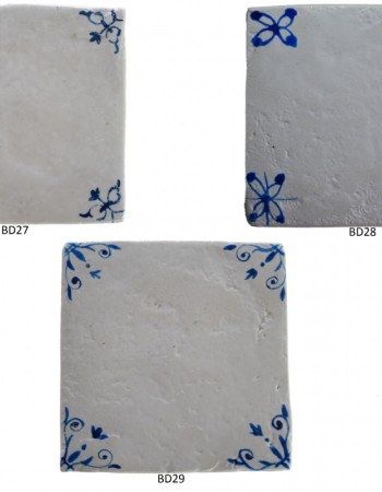 Blue Design Χειροποίητα Πλακάκια Τραβερτίνο Mix Σχέδια Κλασικά