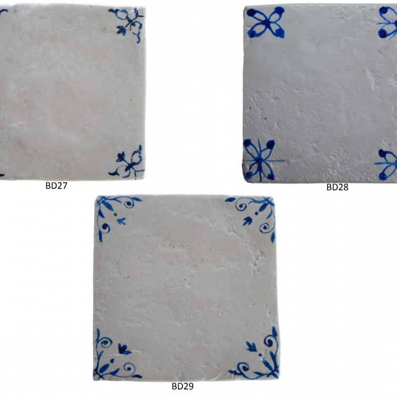 Blue Design Χειροποίητα Πλακάκια Τραβερτίνο Mix Σχέδια Κλασικά