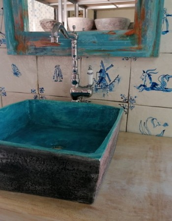 Blue Design Χειροποίητα Πλακάκια Τραβερτίνο Mix Σχέδια Κλασικά