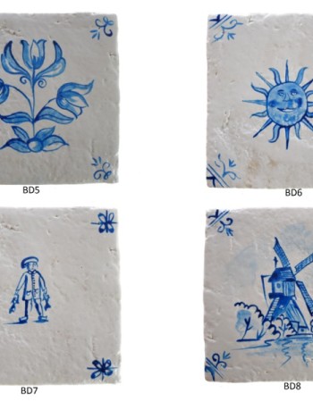 Blue Design Χειροποίητα Πλακάκια Τραβερτίνο Mix Σχέδια Κλασικά