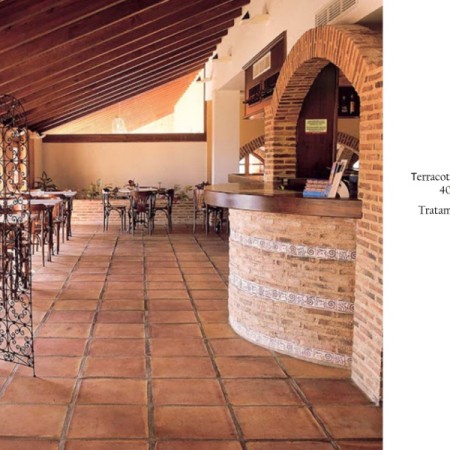 Terracotta Ψημένα  Χειροποίητα Πλακίδια Τετράγωνα Οικονομικά